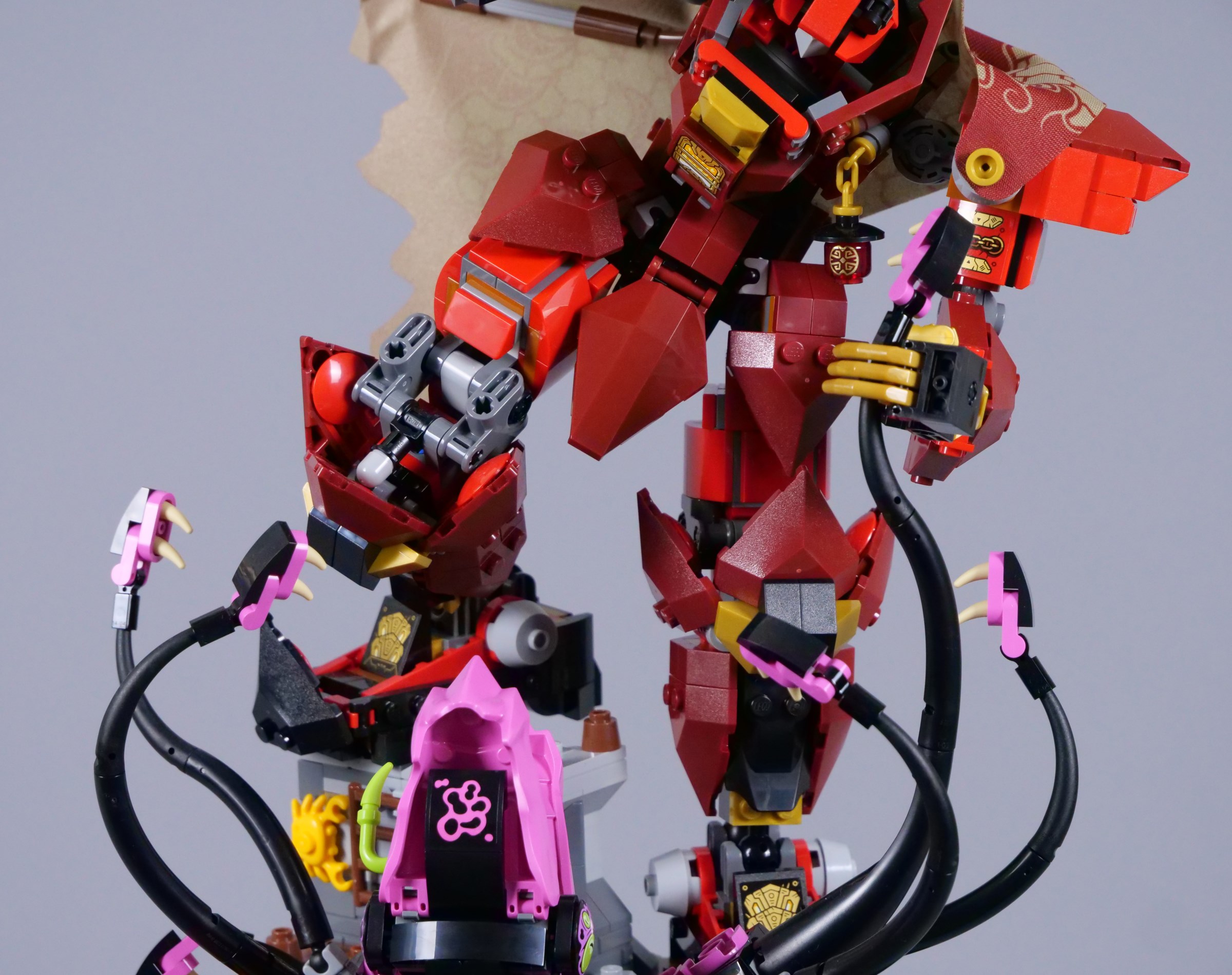 LEGO Ninjago 71846 The Fire Knight Mech review | Brickset
